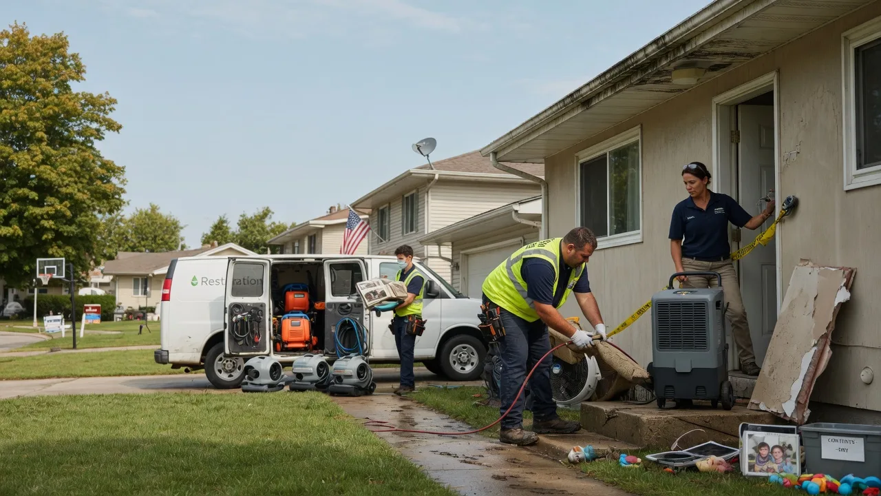Water Damage Restoration in Jerome, MI near me